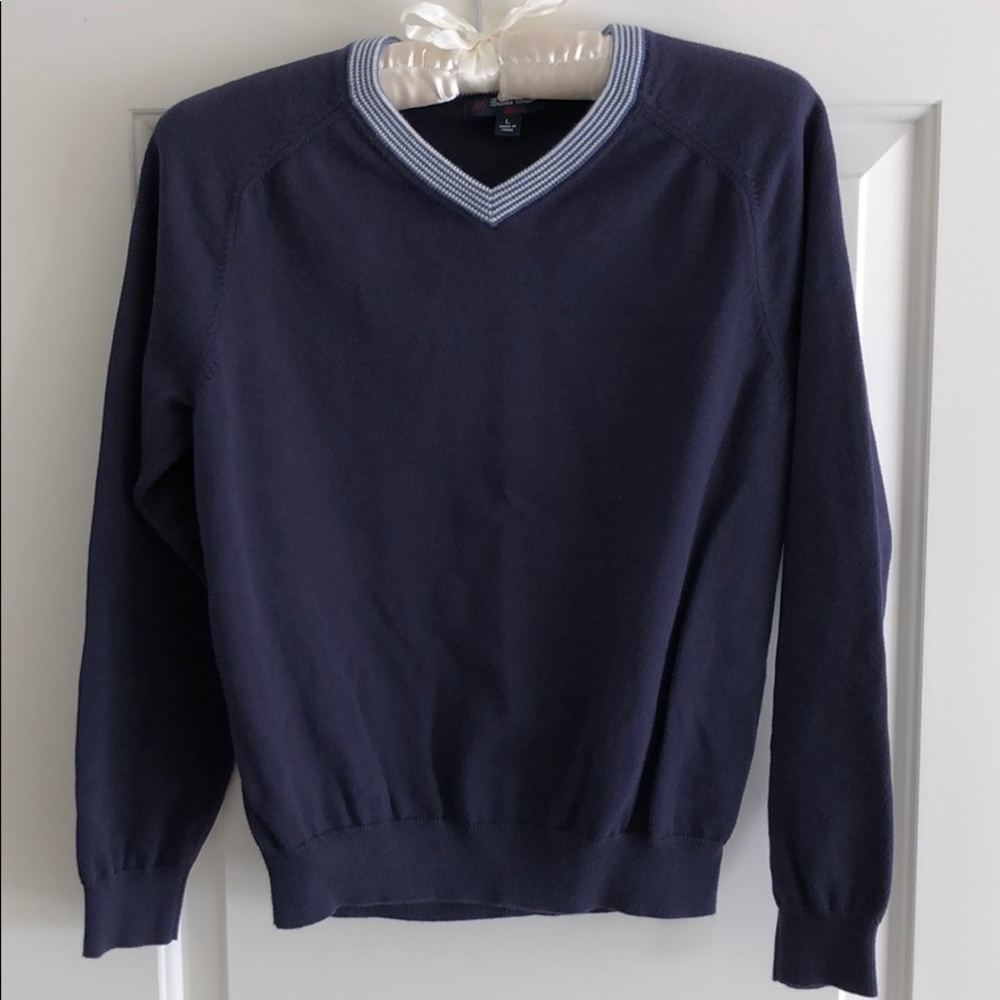Brooks Brothers navy sweater